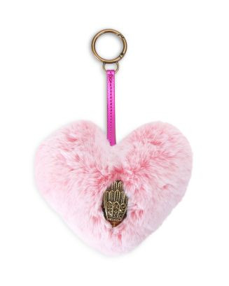Heart Faux Fur Bag Charm | Bloomingdale's (US)