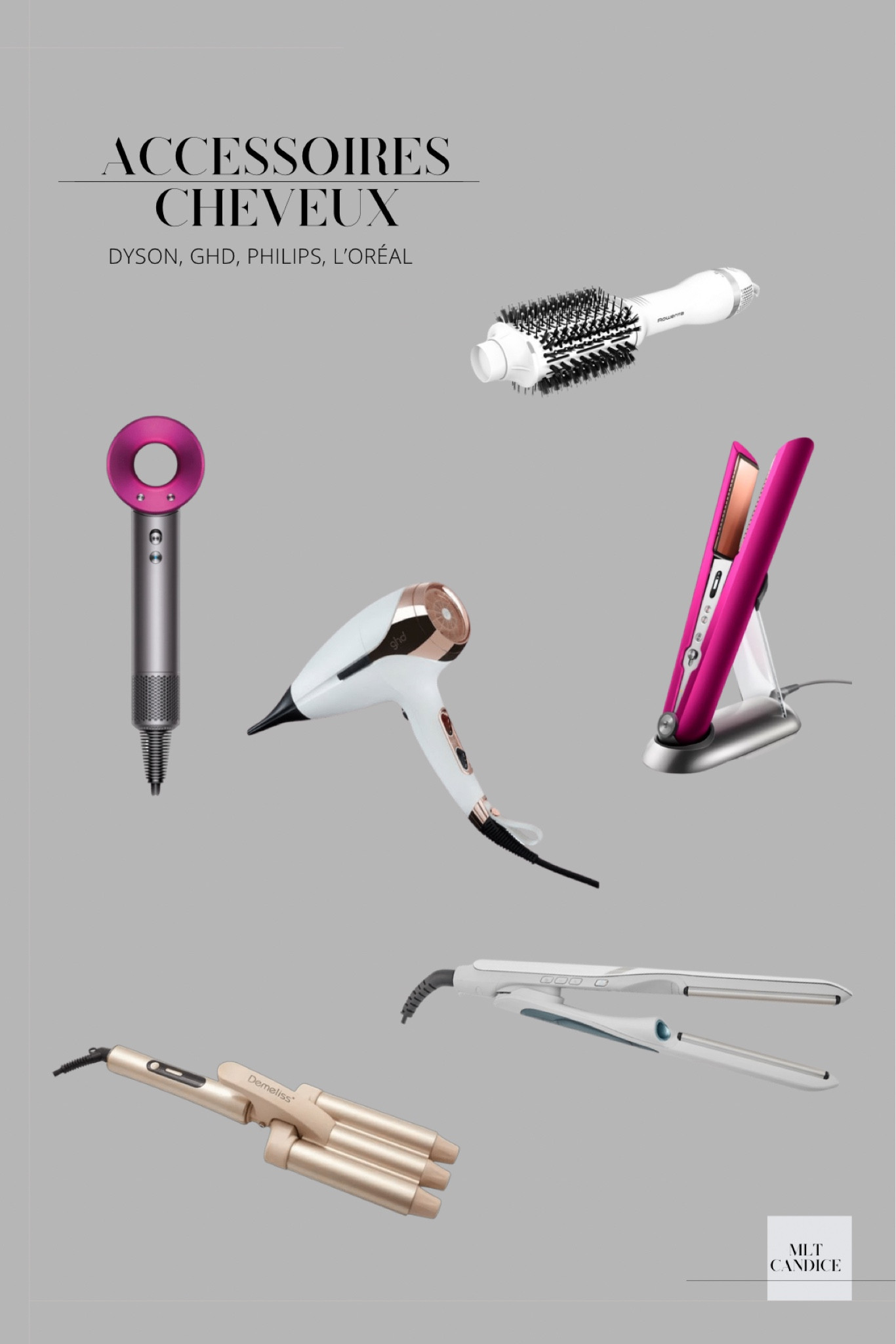 All my favorite hair accessories.
Tous mes accessoires pour cheveux préférés. Pour lisser mes longueurs, les boucler, les sécher ou bien les gaufrer façon wavy “beach hair”… Ces produits Dyson, Remington, GHD, L’Oréal et bien d’autres sont les meilleurs. L’avantage ? Il y a en a pour toutes les coiffures et tous les budgets.

#ltkhair #ltkaccessories #ltkeurope #ltkunder100 #ltkunder50 #ltkshop

#LTKCyberweek #LTKbeauty #LTKsalealert