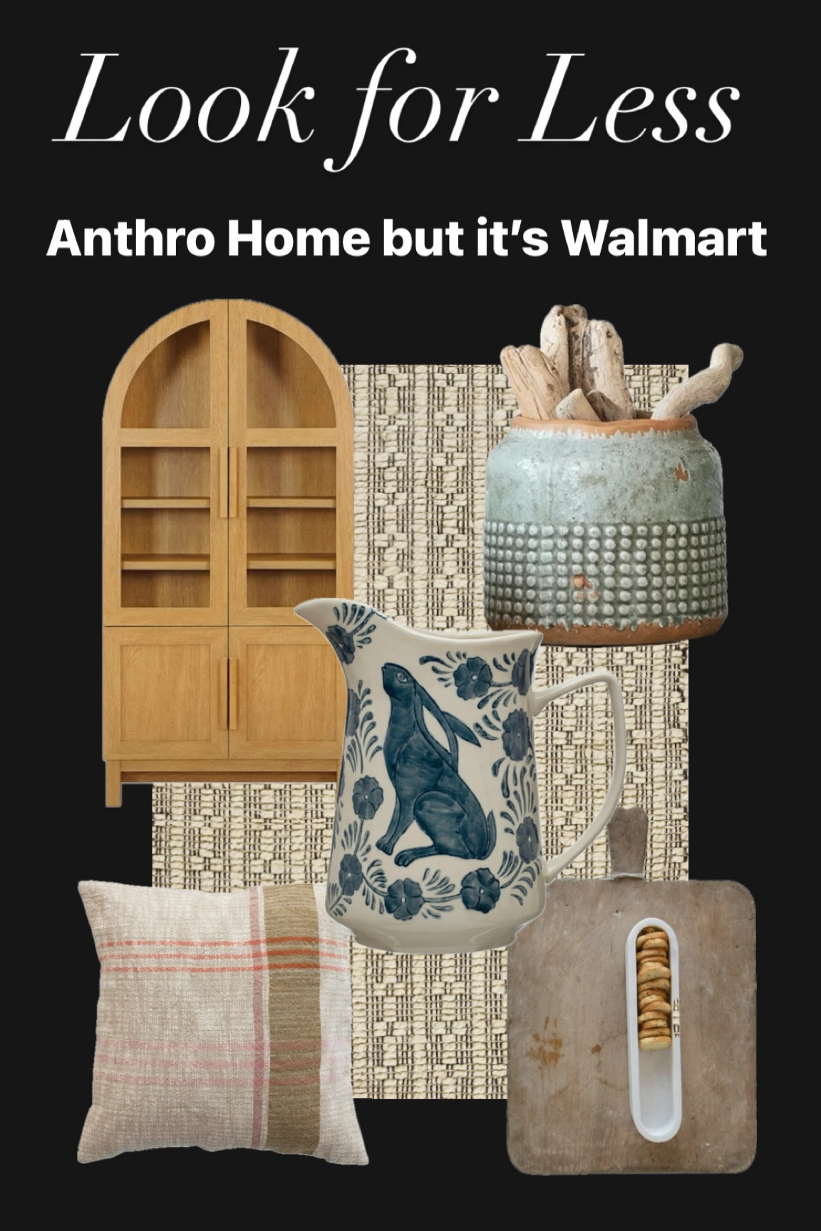 Look for Less: Anthro Home but it’s Walmart

#homedecor #furniture #lookforless #bohohome #organicmodern #interiordesign #interiors #homedesign #anthrohome #anthropology

#LTKHome #LTKFallSale #LTKSaleAlert