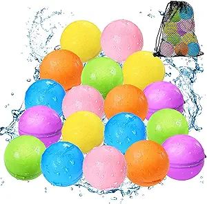 SOPPYCID Reusable Water balloons, Summer Toy Water Toy for Boys and Girls, Pool Beach Toys for Ki... | Amazon (US)