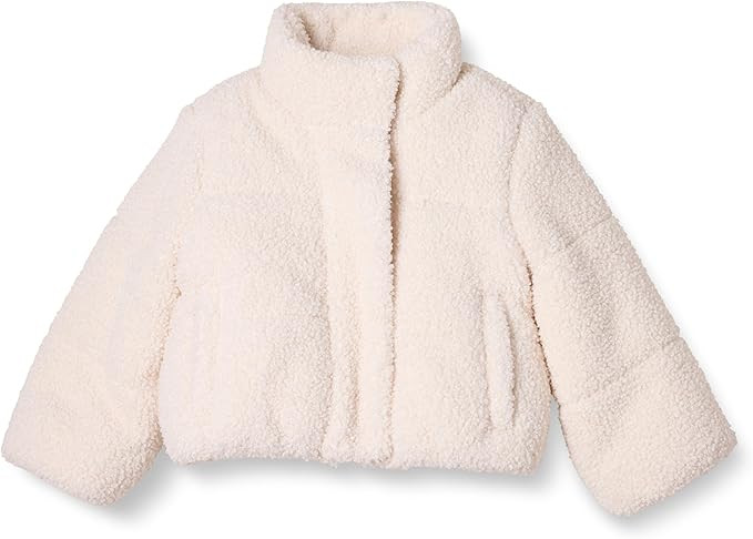 Amazon Essentials Girl's Cropped Full-Zip Puffer Jacket (Quilted Matte or Sherpa Fleece) | Amazon (US)
