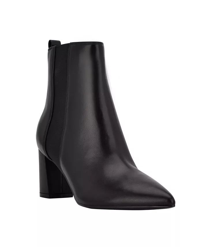 Calvin Klein Women's Feli Ankle Dress Booties & Reviews - Booties - Shoes - Macy's | Macys (US)