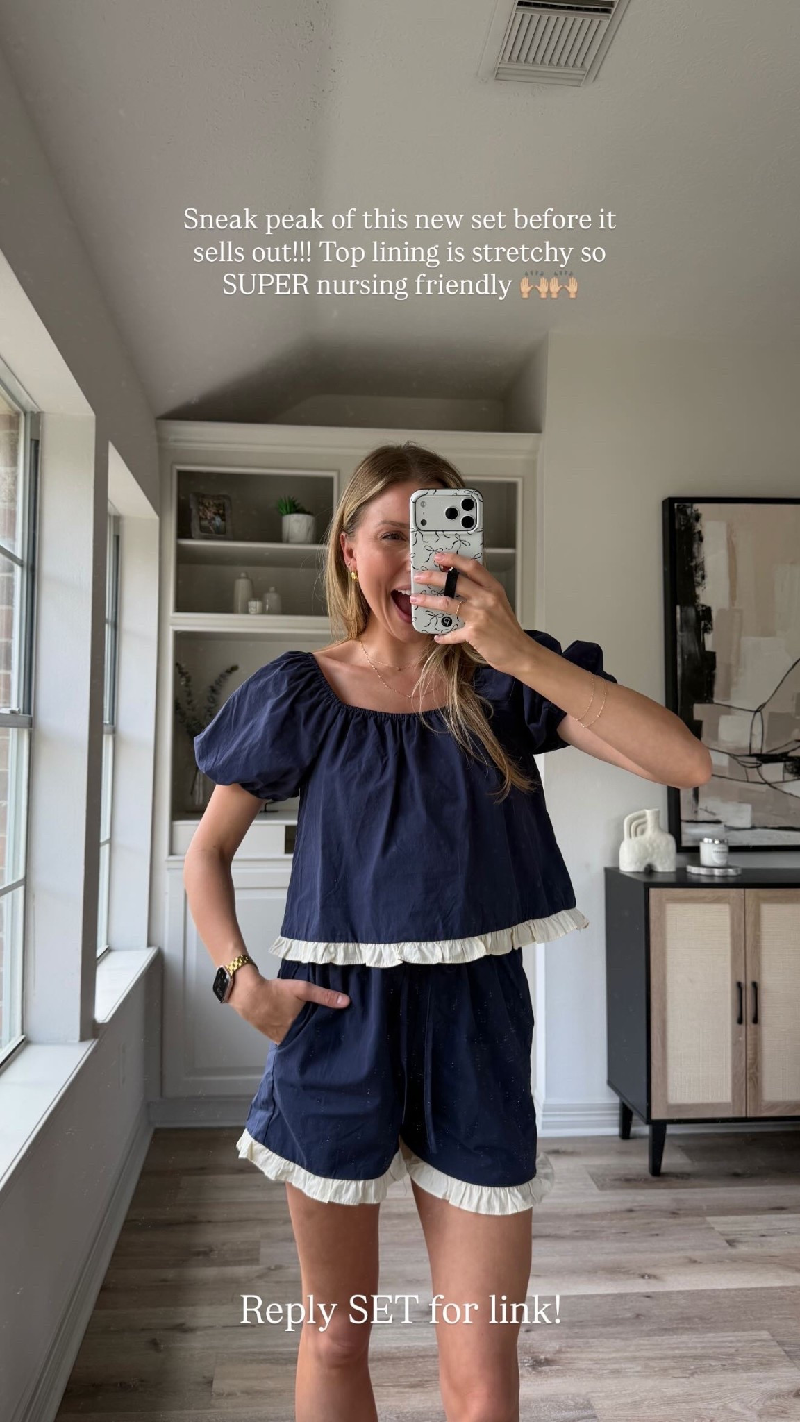 The perfect summer set!! Super nursing friendly! Size S

#LTKootd #LTKmomlife