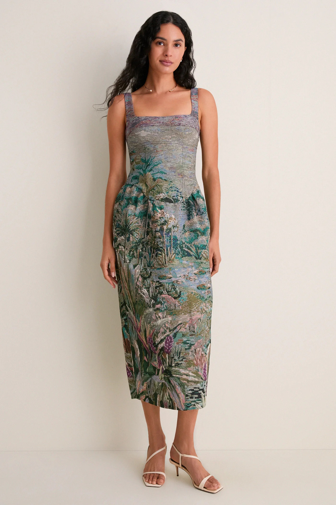 Petricor Multicolor Sleeveless Maxi Dress | Tuckernuck (US)