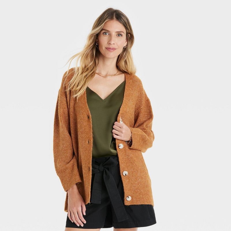 Women's Button-Front Cardigan - A New Day™ | Target