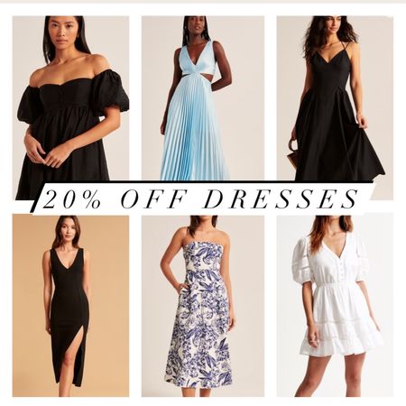 20% off all Abercrombie dresses!! 

#LTKsalealert #LTKstyletip