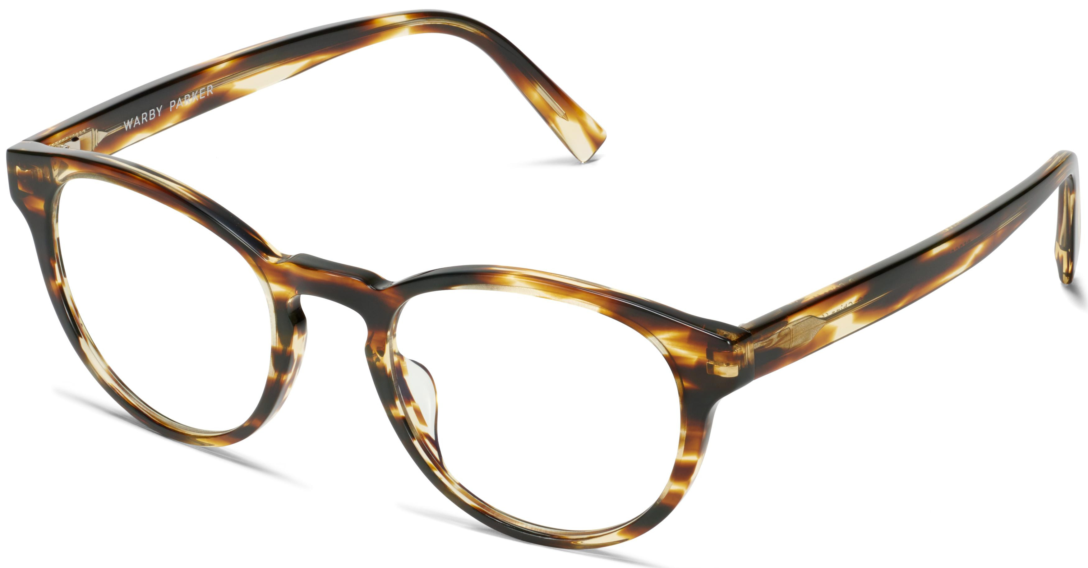 Percey Low Bridge Fit Eyeglasses in Striped Sassafras | Warby Parker | Warby Parker (US)