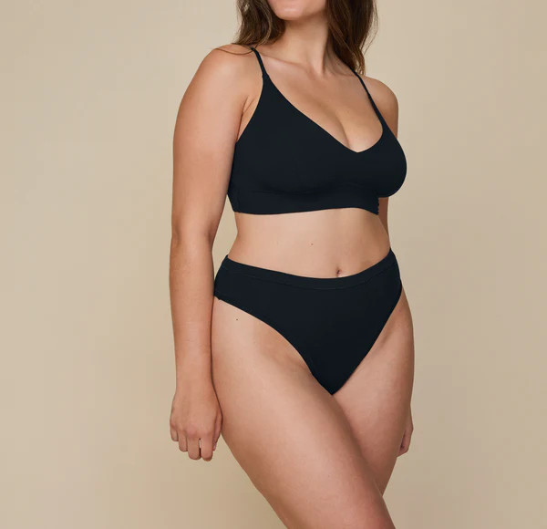 Cloud Cotton Highwaist Thong | Harper Wilde