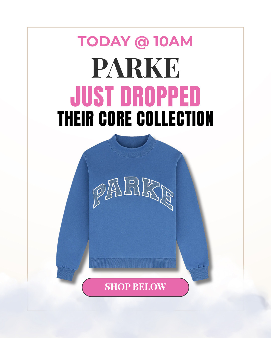 BIGGEST EVENT TODAY!
👉 Mention SHOP in the comments to shop our favorites! 🛍️
PARKE’S NEW CORE COLLECTION DROPS AT 10AM EST TODAY, APRIL 15th!!!
#1 Gift For Teens This Year!!!
You will regret not jumping on these deals at 10am!!! Best drop yet! 

#parke #parkesweatshirt #ootd #LTKteen #LTKcollege 

#LTKGiftGuide
 

 

#LTKootd #LTKSaleAlert #LTKgrwm