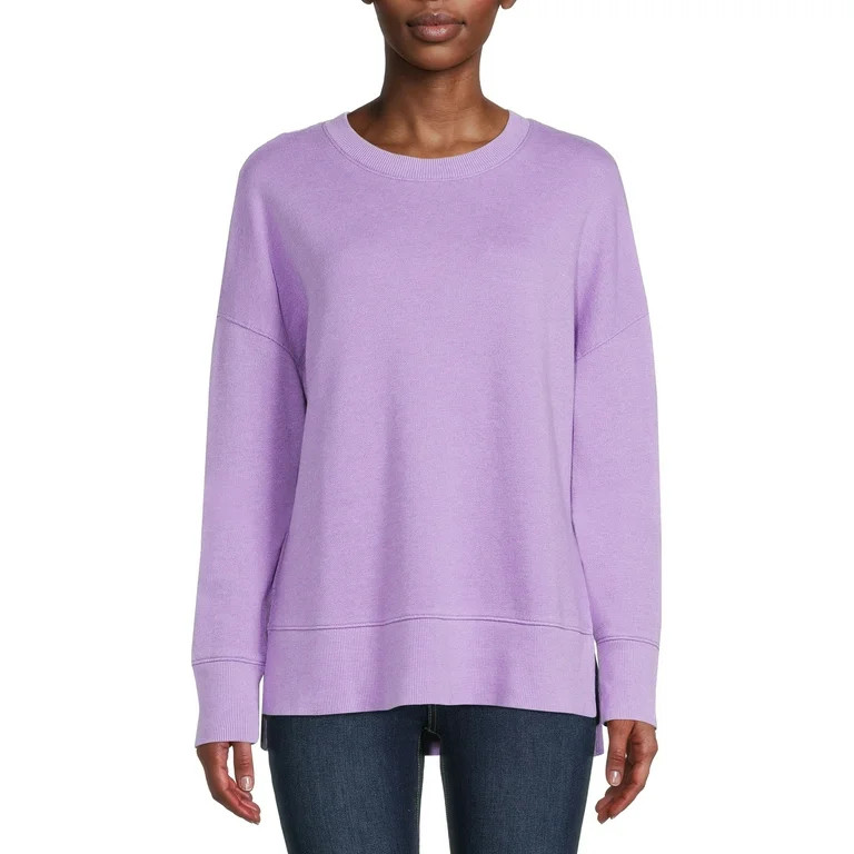 Time and Tru Women's Crewneck Sweatshirt | Walmart (US)