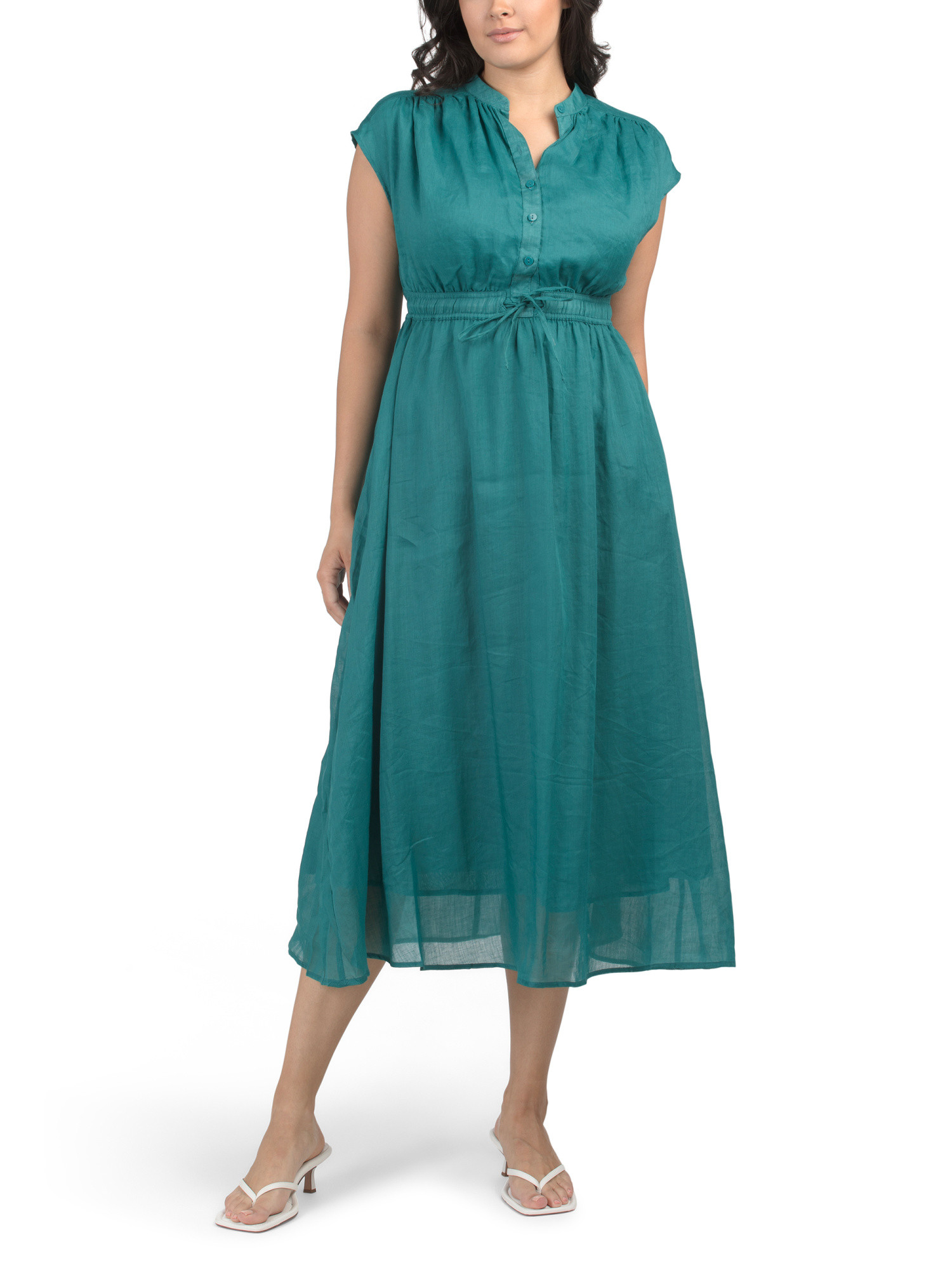 Button Front Maxi Dress | Casual Dresses  | Marshalls | Marshalls