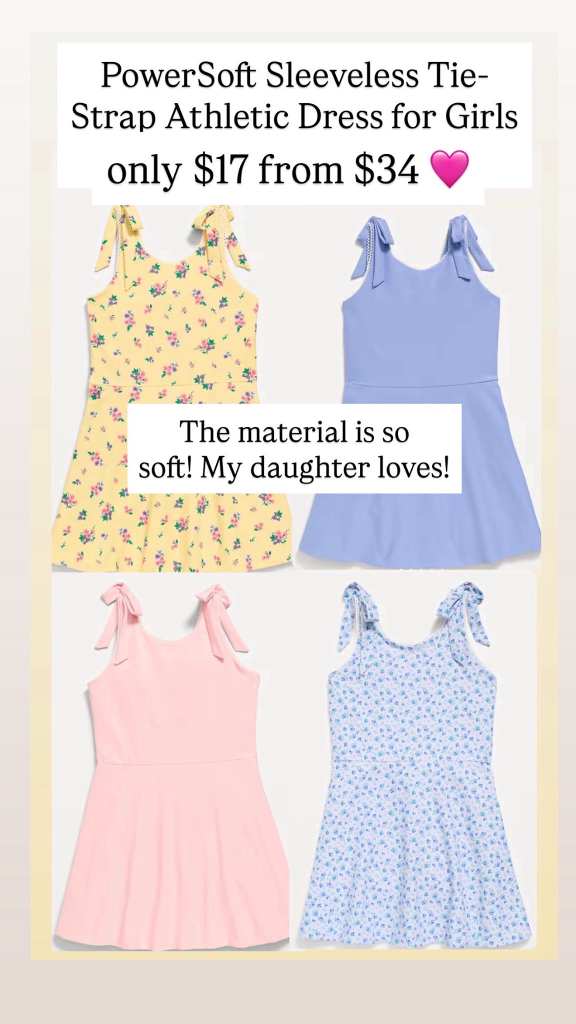 Athletic dresses for kids are $17 and $34

#LTKSaleAlert #LTKKids #LTKActive