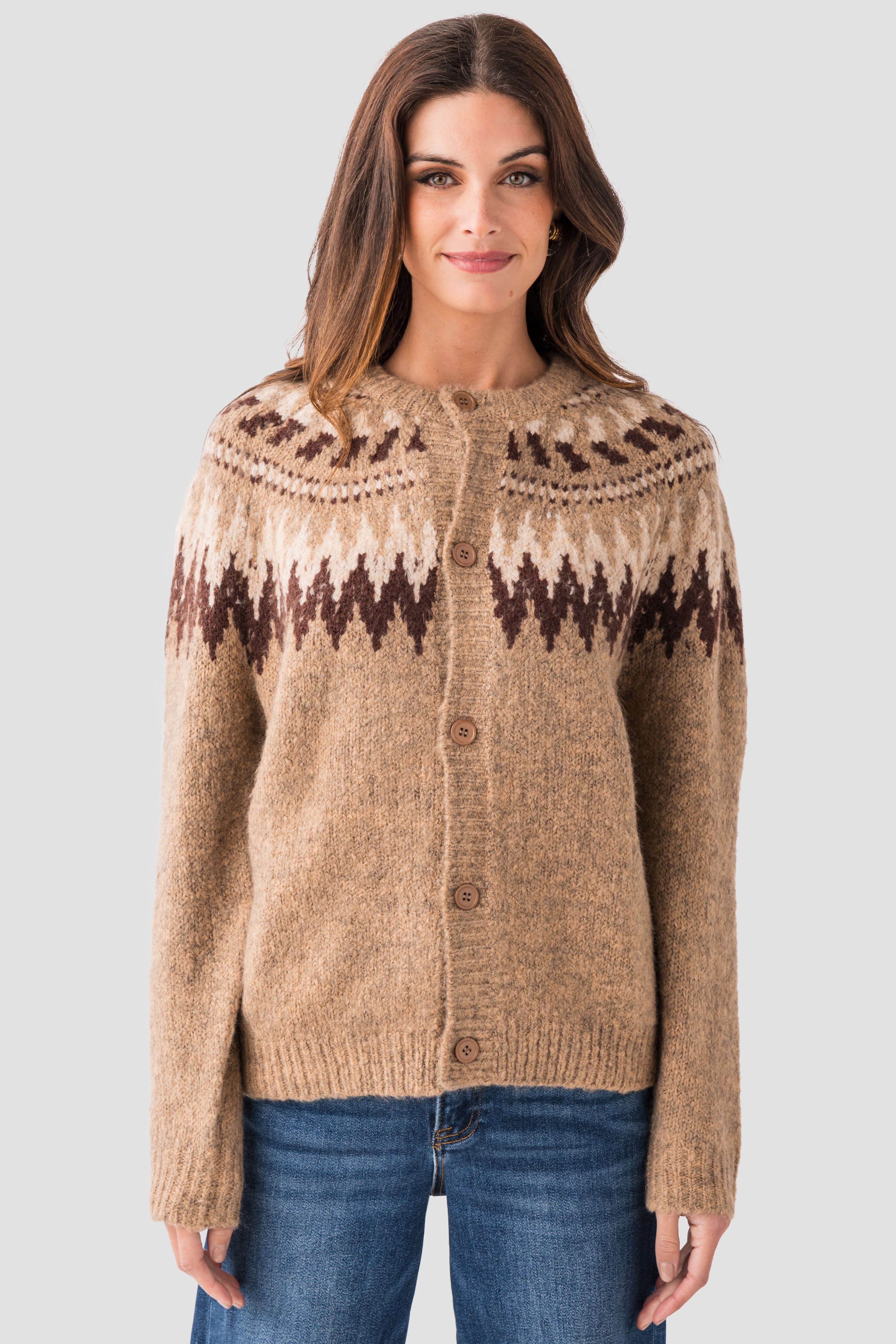 Pinch Fair Isle Cardigan | Social Threads