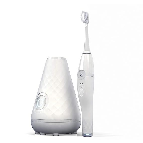 TAO Clean Umma Diamond Sonic Toothbrush and Cleaning Station – Super Nova White – Electric To... | Amazon (US)