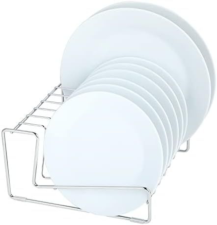 Amazon.com - Joy Aid Plate Organizer for Cabinet, Plate Holder, Vertical Plate Rack, 304 Stainless S | Amazon (US)