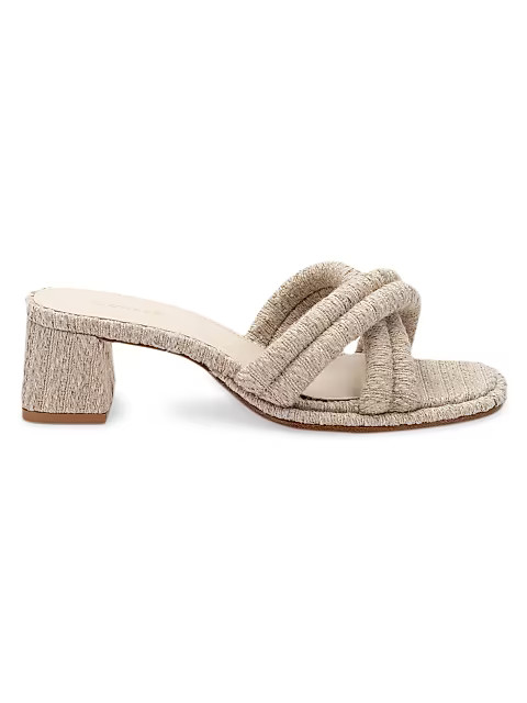 Laguna Raffia Mules | Saks Fifth Avenue