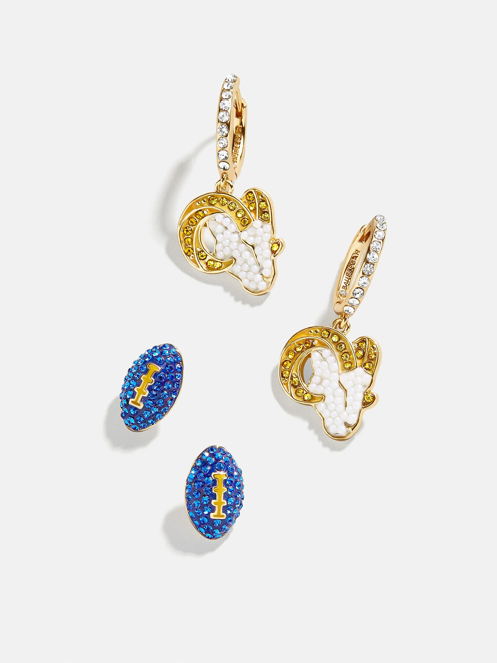 Los Angeles Rams NFL Earring Set - Los Angeles Rams | BaubleBar (US)