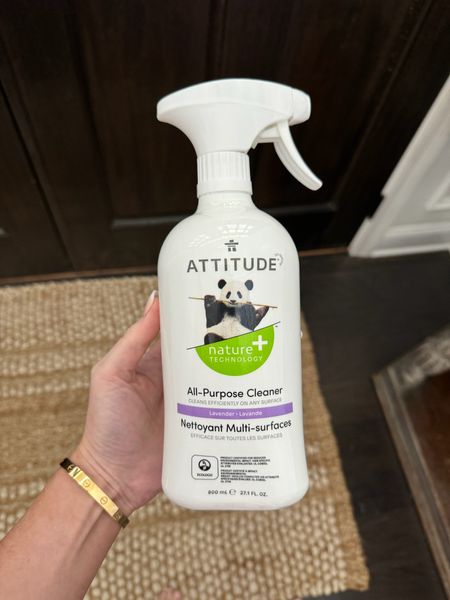 My go to all purpose cleaner! Formulated with 94% naturally derived ingredients and cleans so well! Home essentials // cleaning products // home products // all purpose cleaners // natural cleaners // safe cleaners // Attitude products 

#LTKfamily #LTKhome #LTKSeasonal