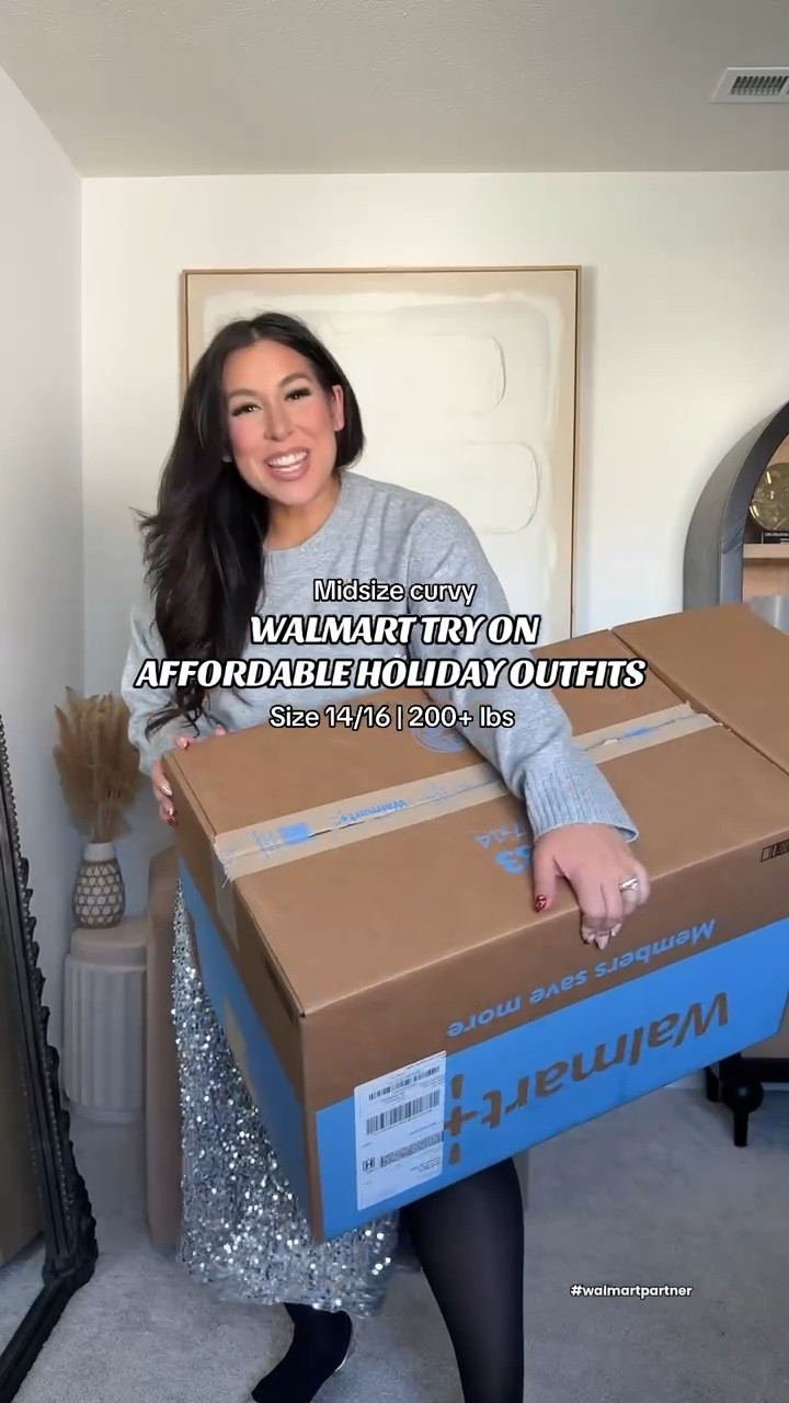Midsize curvy Walmart try on! Affordable holiday outfits! Size XL @walmartstyle #walmartpartner #walmartstyle
-
-
-
Holiday outfits, affordable outfits, holiday dress, winter dress, holiday party dress



#LTKHoliday