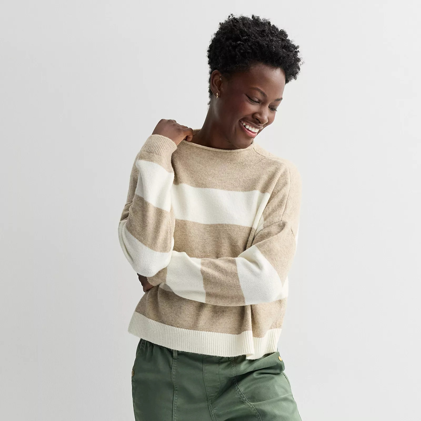 Women's Sonoma Goods For Life® Funnel Neck Sweater | Kohl's