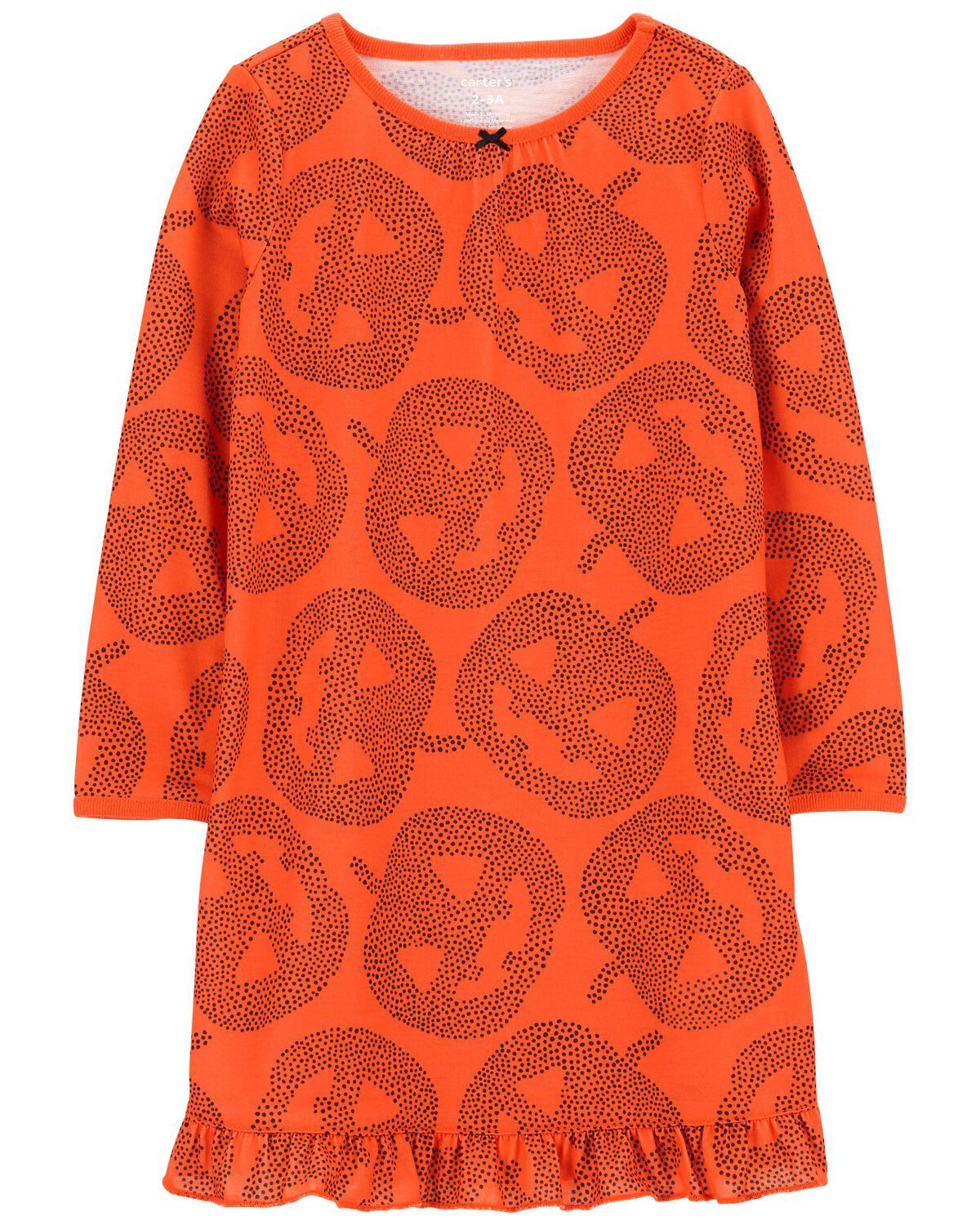 Orange Kid Halloween Nightgown | carters.com | Carter's
