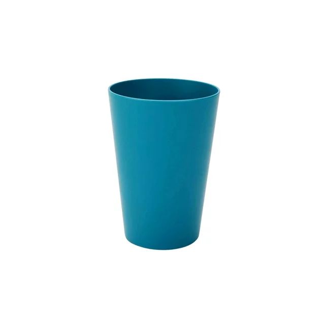 Your Zone Blue 15-Ounce Plastic Cup, Single Piece Tumbler | Walmart (US)