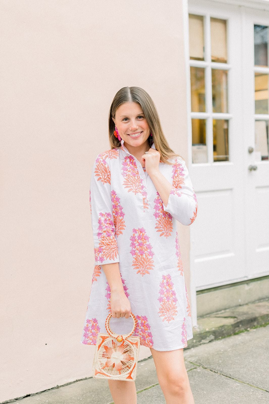 Sully's Mandarin Collar | Passion Fruit | Victoria Dunn 