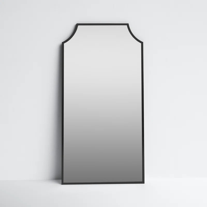 Kaisa Rectangle Metal Floor Mirror | Wayfair North America