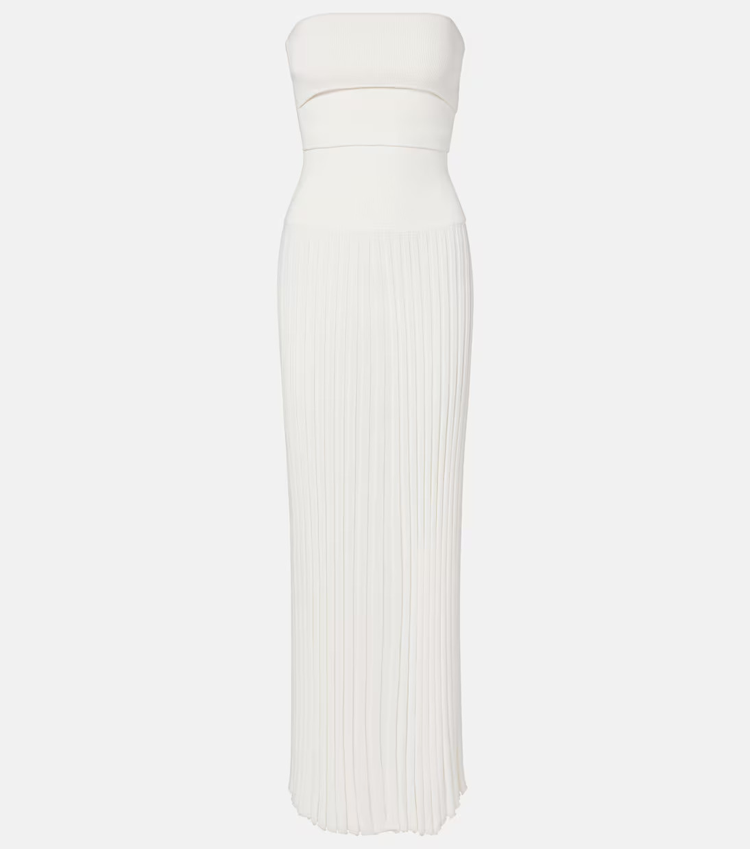 Slash cutout ribbed-knit maxi dress | Mytheresa (UK)