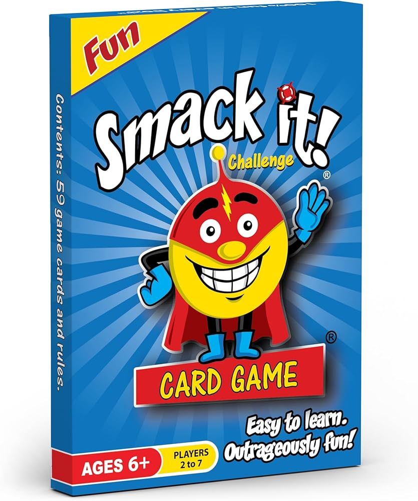 Arizona GameCo Smack it! Card Game for Kids Ages 6-12 | Fun, Fast-paced and Easy to Learn | Famil... | Amazon (US)