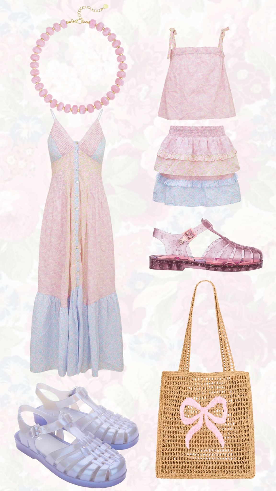 Mommy and me Liberty fabrics 🌸