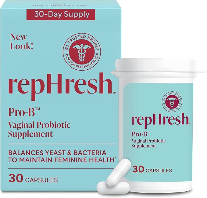 RepHresh Pro-B Women's Probiotic, Probiotic Supplement for Women, 30 Oral Capsules | Amazon (US)