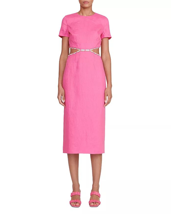 STAUD Matteo Midi Dress Back to results -  Women - Bloomingdale's | Bloomingdale's (US)