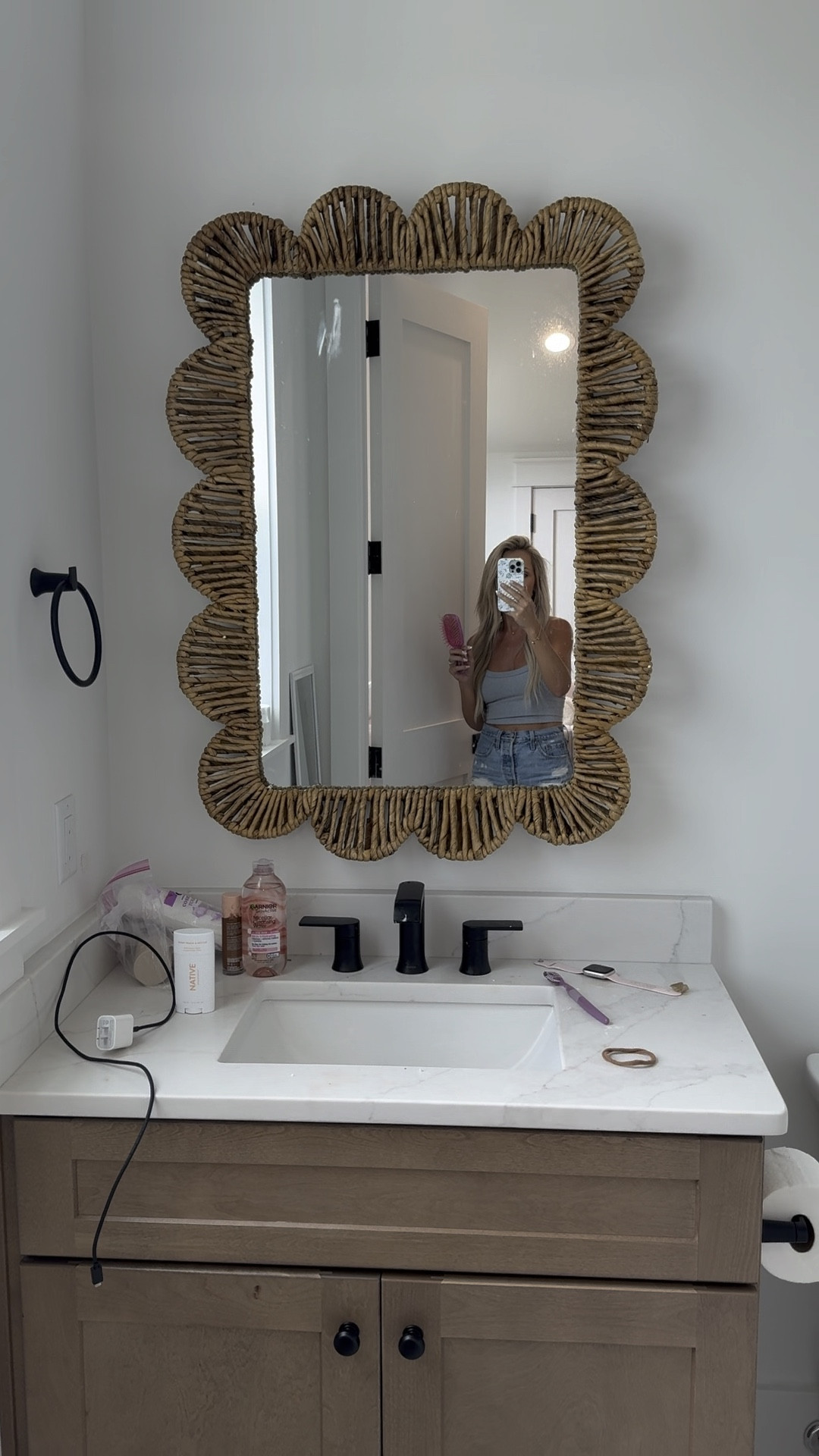 Tween bathroom coastal mirror 

#LTKOver40 #LTKVideo #LTKHome