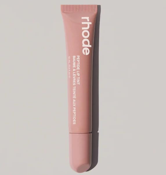 Rhode Peptide Lip Tint, Sheer Color and Hydrating Finish, 3 fl oz, 10ml (Toast) | Amazon (US)