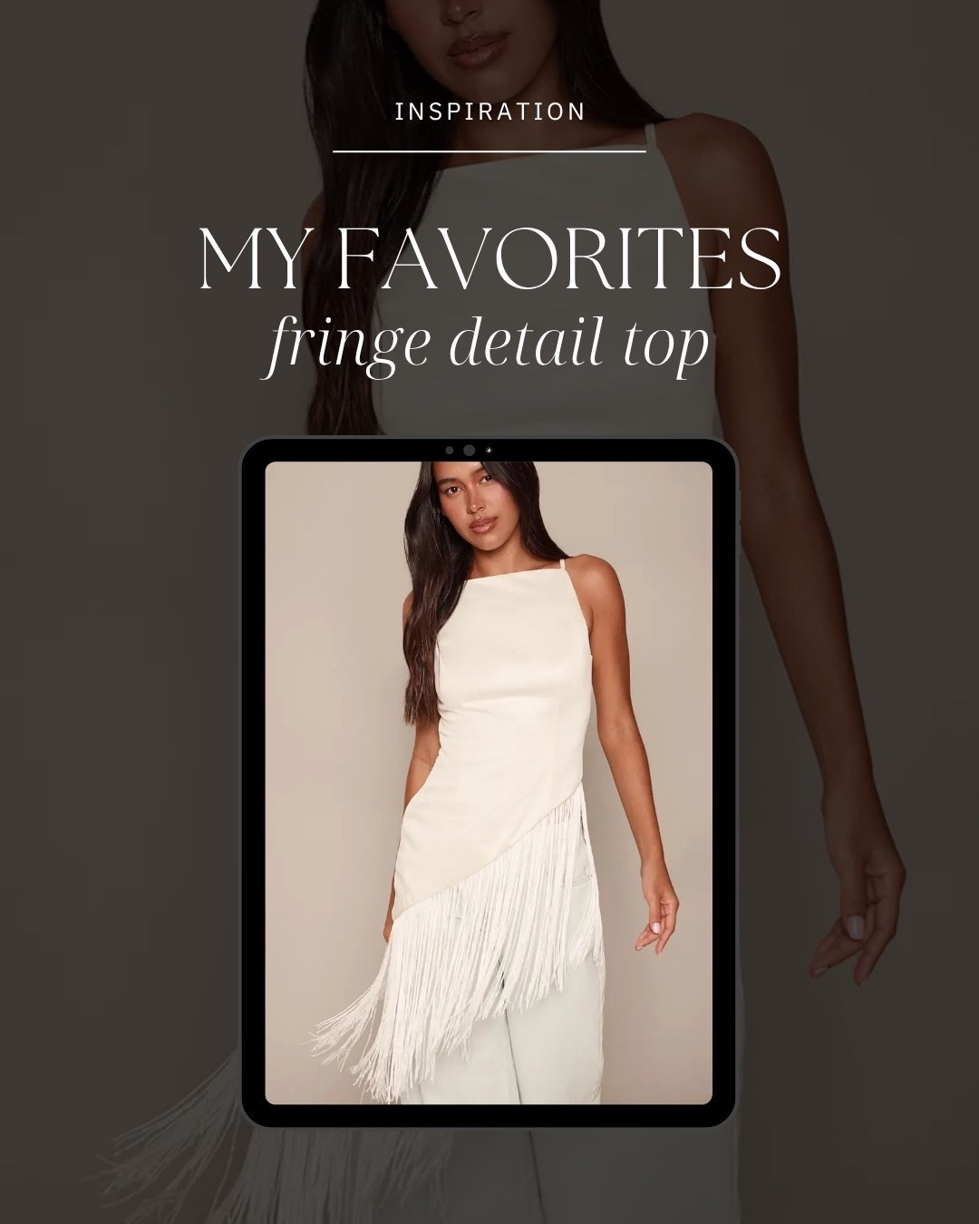 Fringe detail top
Pair with capris, white satin pants, white jeans, or regular jeans

Elevated casual over 40 style over 50 fashion

#LTKmomlife #LTKgrwm #LTKootd