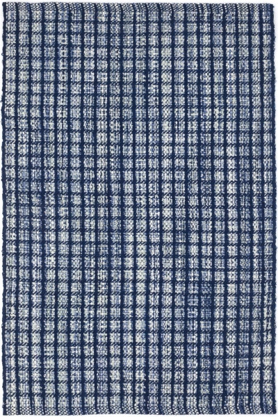 Coco Blue Handwoven Indoor/Outdoor Rug | Annie Selke