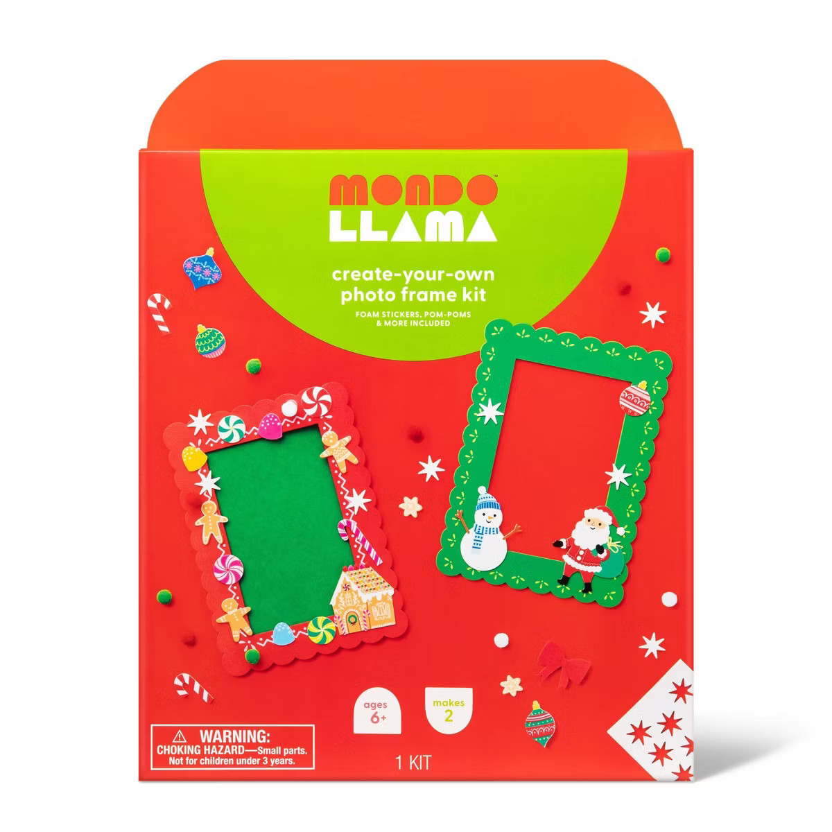 Create-Your-Own Photo Frame Kit - Mondo Llama™ | Target