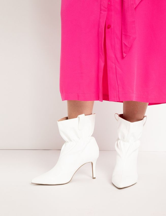 Ruched Ankle Boot | ELOQUII | Eloquii