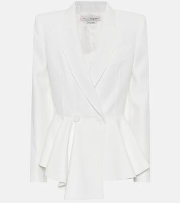 Crêpe peplum blazer | Mytheresa (US/CA)