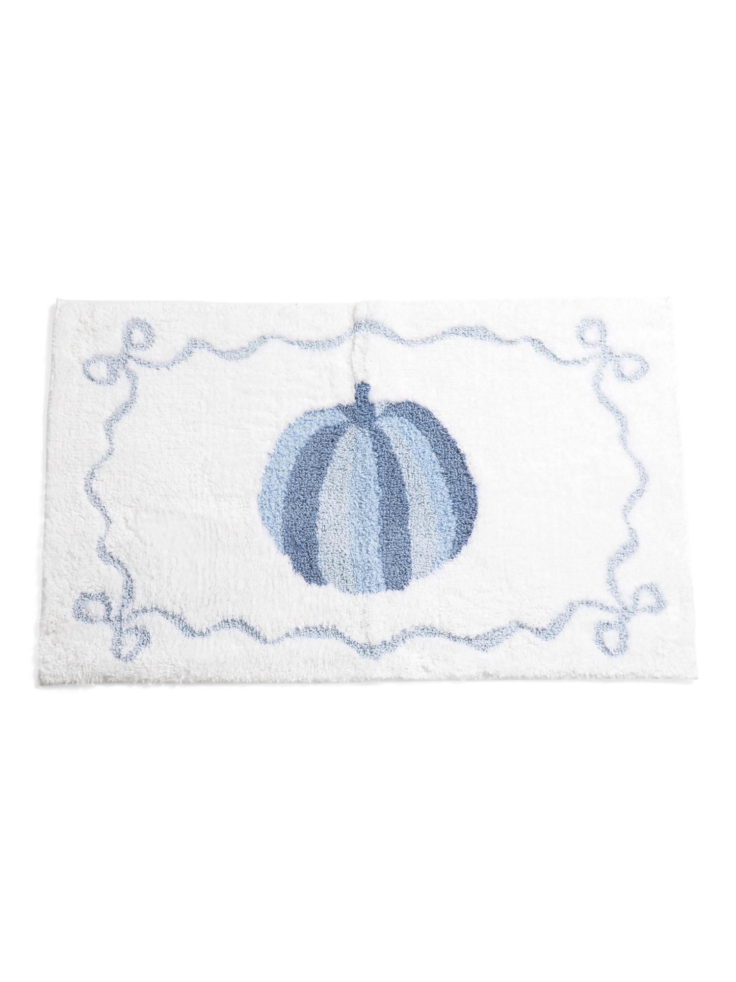 21x34 Striped Pumpkin Bath Rug | TJ Maxx