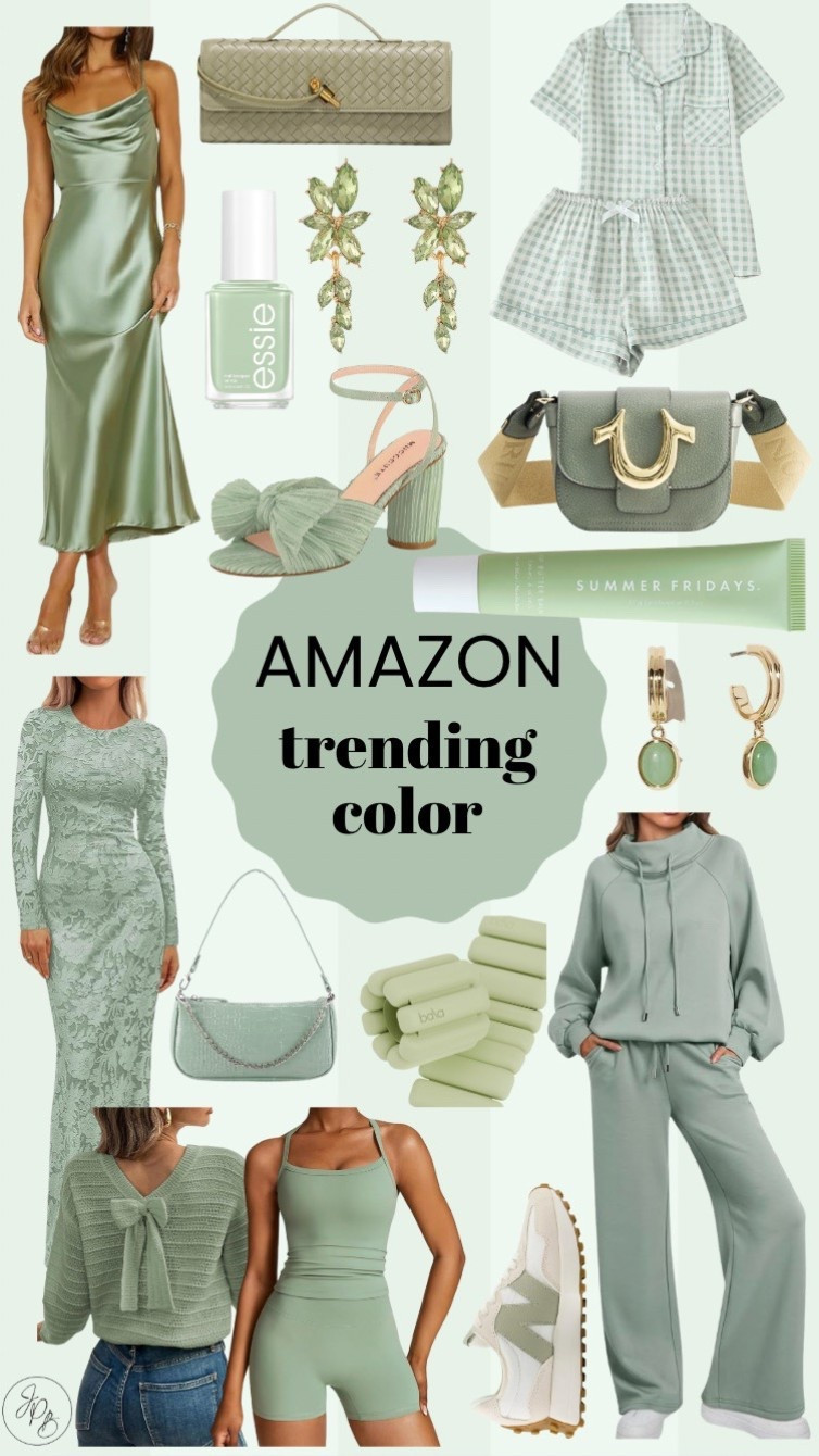 Amazon fashion 
Mint Green
Trending Color



#LTKspringtrends #LTKootd #LTKspring