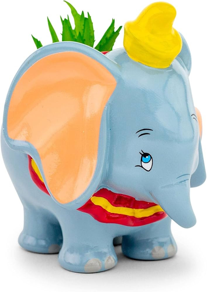 Silver Buffalo Disney Dumbo Standing Mini Ceramic Planter | Amazon (US)