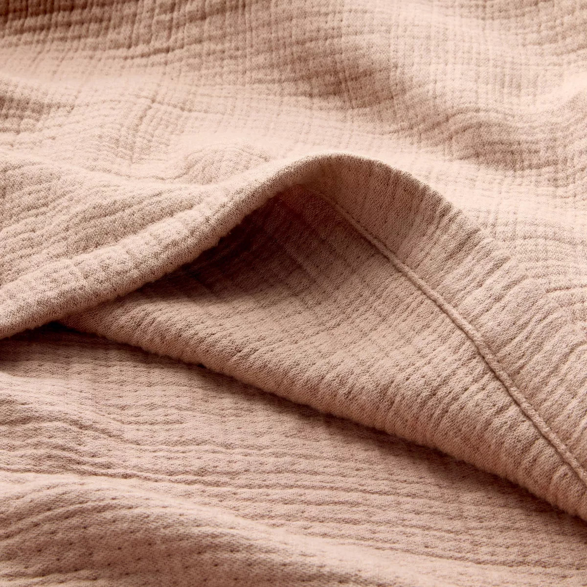 Full/Queen Rayon from Bamboo Matelasse Blanket Light Adobe Clay - Casaluna\u2122 | Target