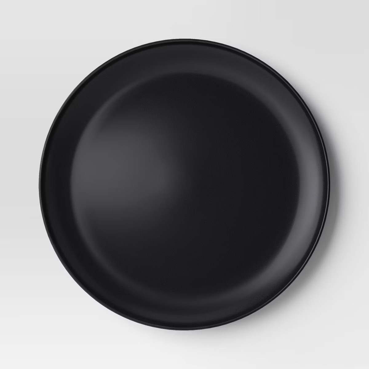 10.5" Plastic Dinner Plate Black - Room Essentials™ :  Microwave & Dishwasher Safe, 20% Recycle... | Target