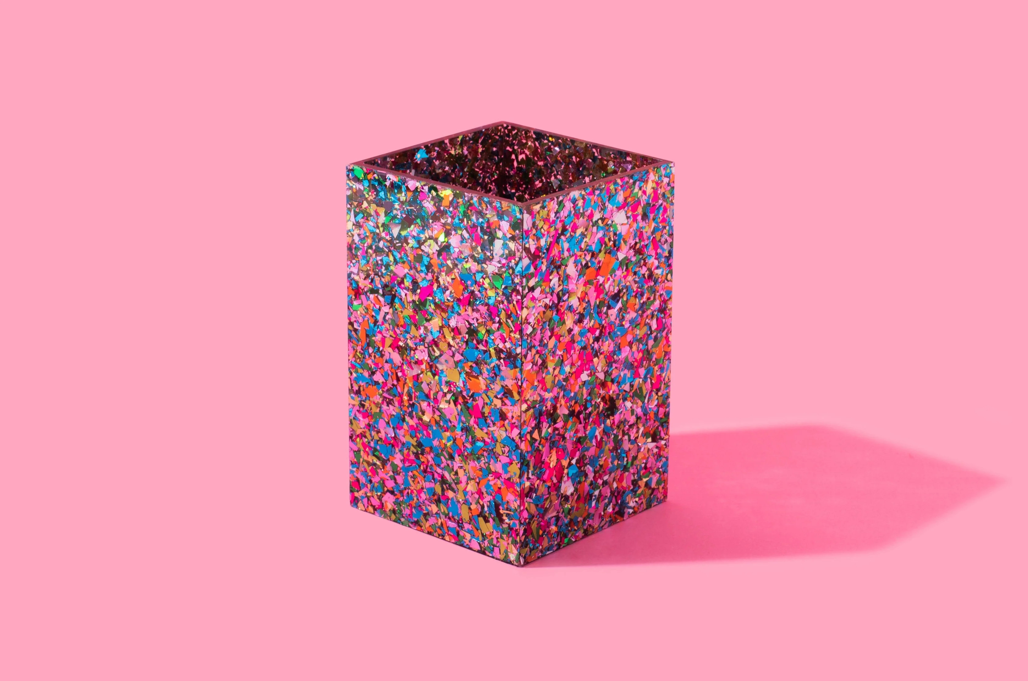 Confetti Pen Cup | Taylor Elliott Designs