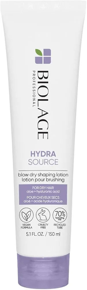 Biolage Hydra Source Blow Dry Shaping Lotion | Leave-In Heat Protectant | Nourishes, Hydrates & P... | Amazon (US)
