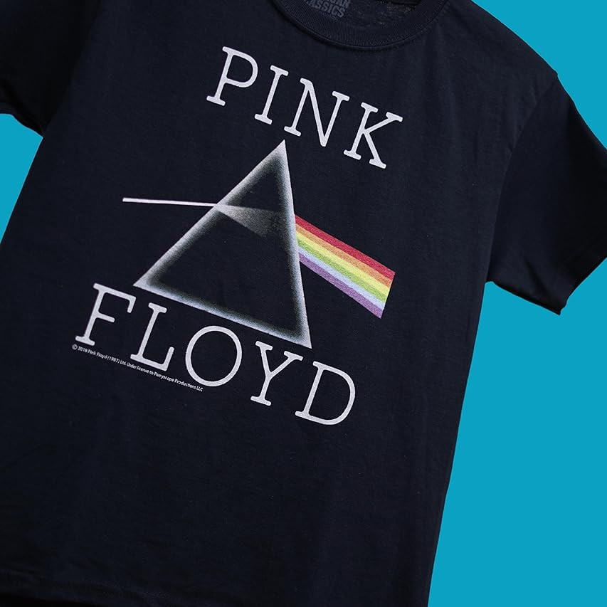 Pink Floyd Album Cover Art Mens Black Graphic Tee | Amazon (US)
