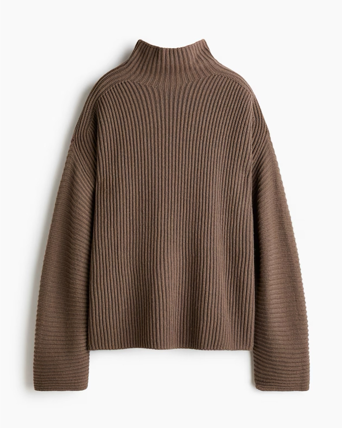 Brown mock neck sweater 

#LTKSeasonal