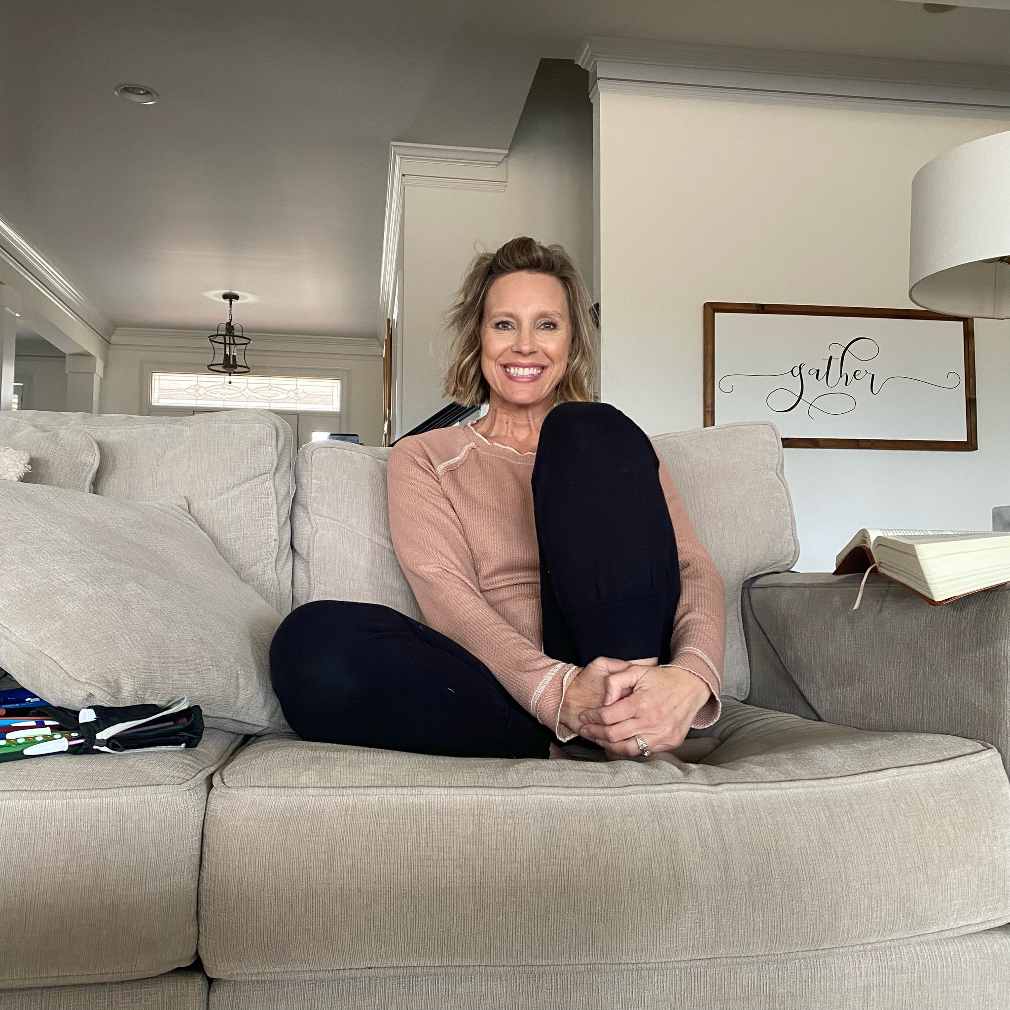 Comfy, happy + home. 
My top is now sold out so I’ve tagged some others that are similar.
No show socks in neutral colors and at an amazing price.

#LTKstyletip #LTKhome